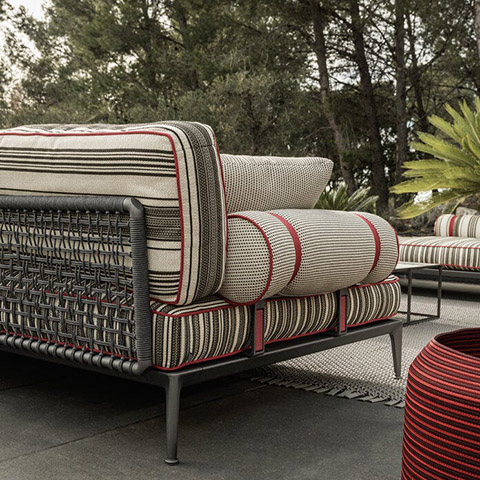 b&b italia ribes outdoor sofa in situ