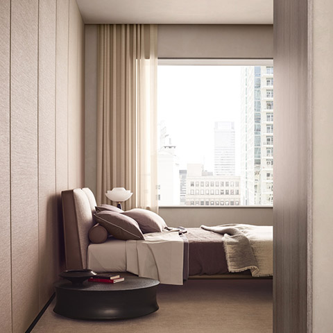 poliform soori coffee table in situ