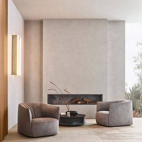 poliform soori coffee table in situ