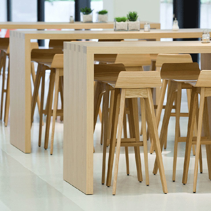 zeitraum morph bar stools in situ