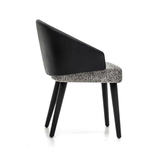 minotti lawson dining arm chair