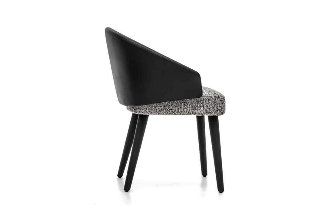 minotti lawson dining arm chair