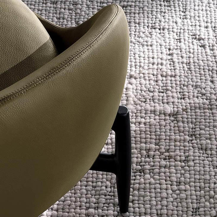 minotti sendai armchair in situ