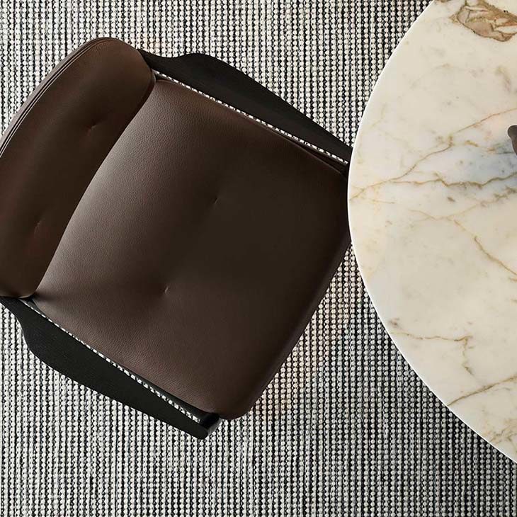 minotti yoko dining chair in situ
