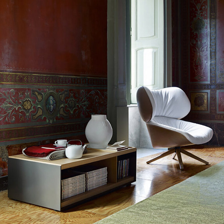 b&b italia surface coffee table in situ