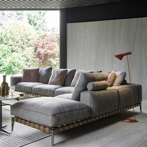 flexform gregory sofa in situ