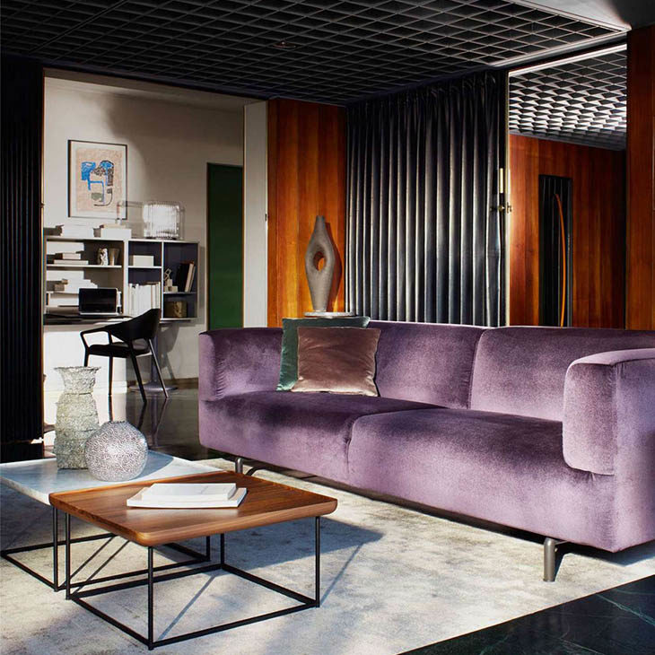 cassina torei coffee tables in situ