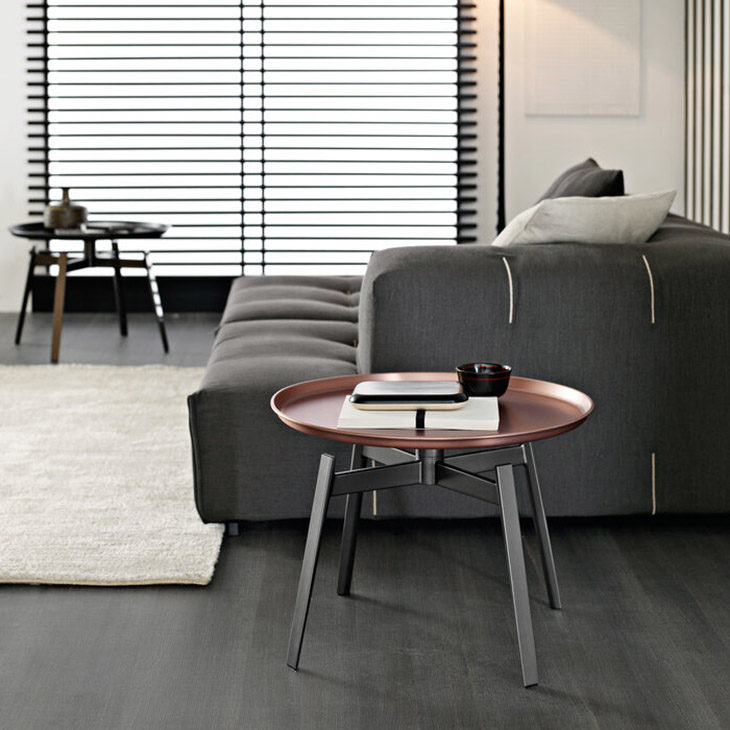 b&b italia husk side tables in situ
