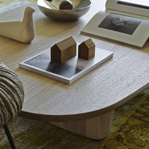 b&b italia tobi-ishi coffee table in situ