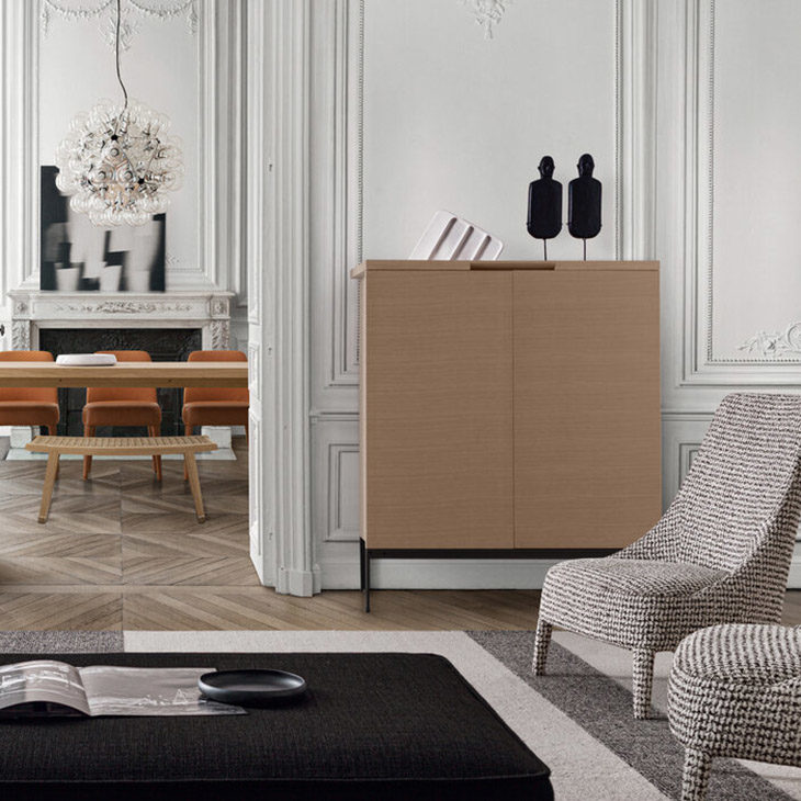 maxalto mida high storage cabinet in situ