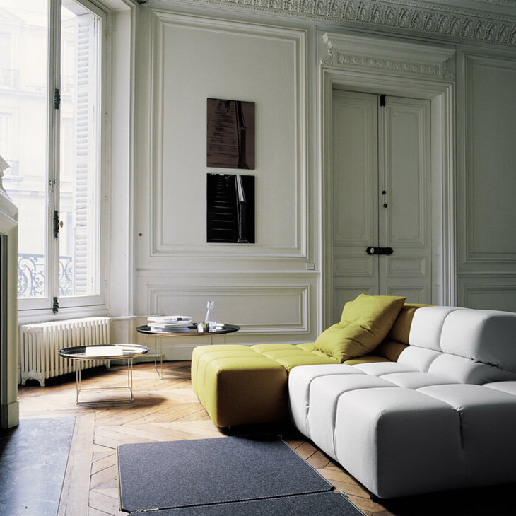 b&b italia fat fat side table in situ