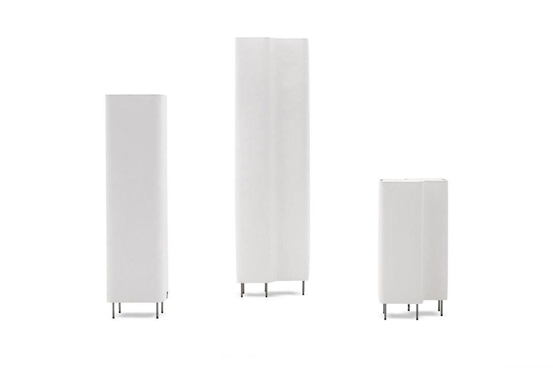 minotti blanche floor lamps