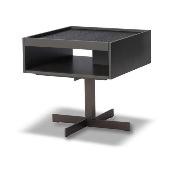 minotti close nightstand cross base