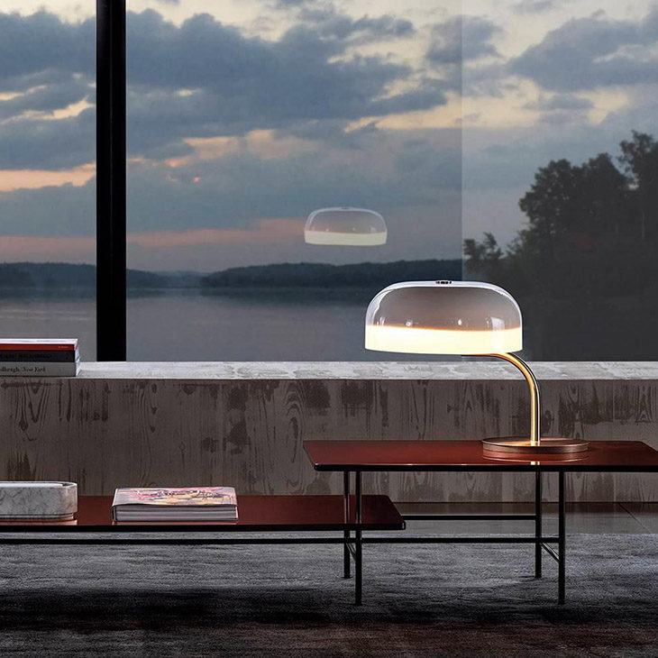 minotti lelong coffee tables in situ