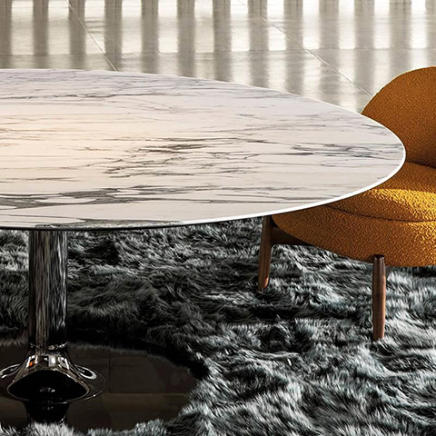 minotti oliver lounge coffee table in situ
