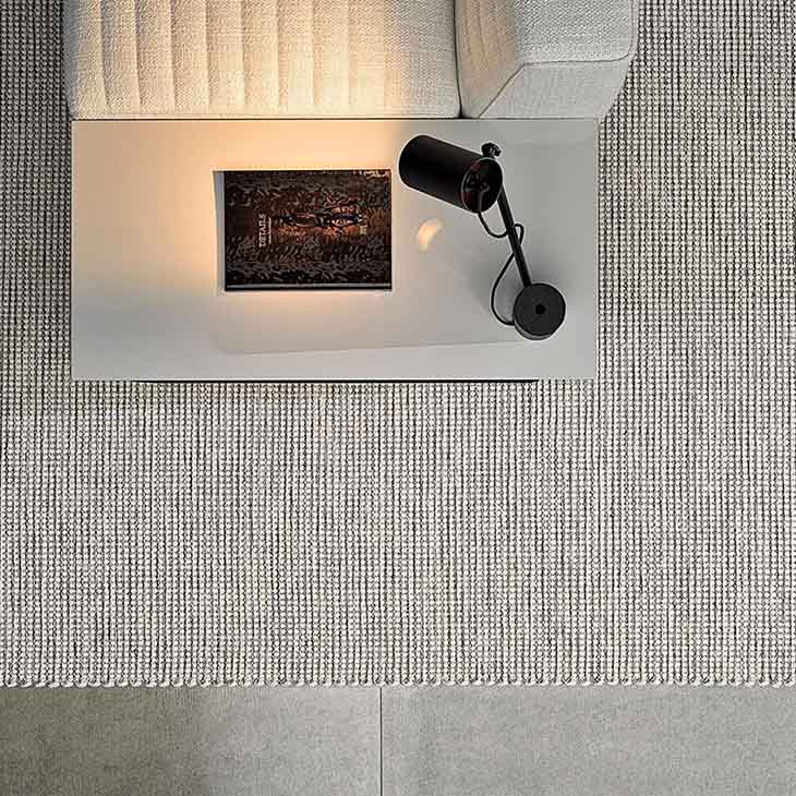 minotti osaka rug in situ