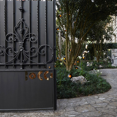 bocci milan apartment entrance