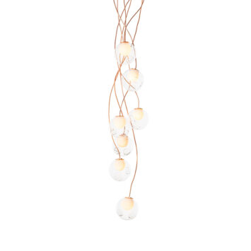 28.7c Copper Suspension Pendant Light