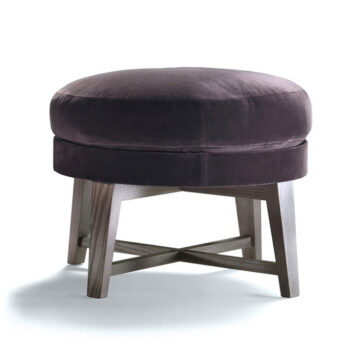 Feel Good Ottoman – Wood Base