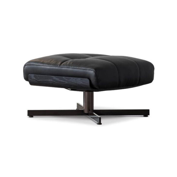minotti daiki swivel ottoman