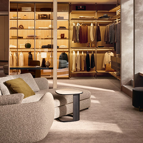 poliform saint germain sofa in situ