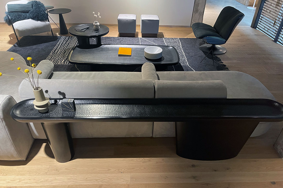 baxter calix console table in situ