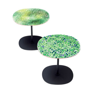 Strap Outdoor Side Table – Copper