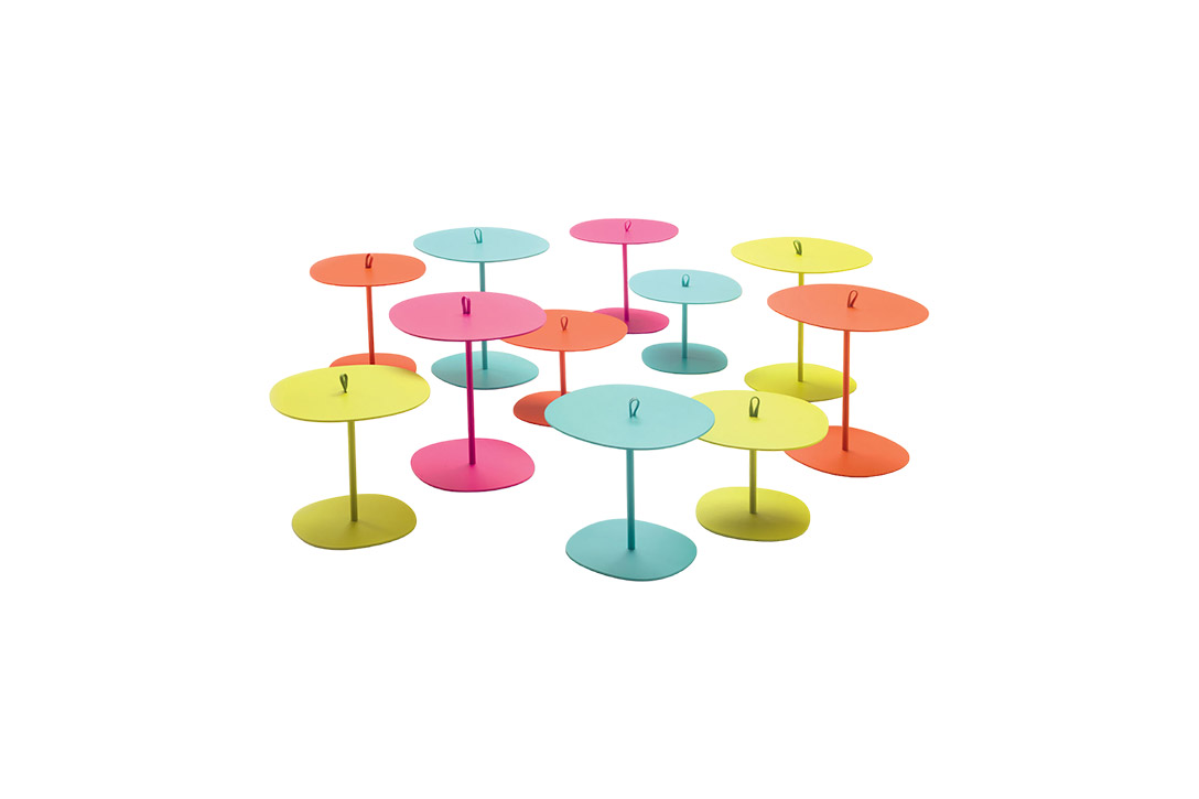 paola lenti strap side tables