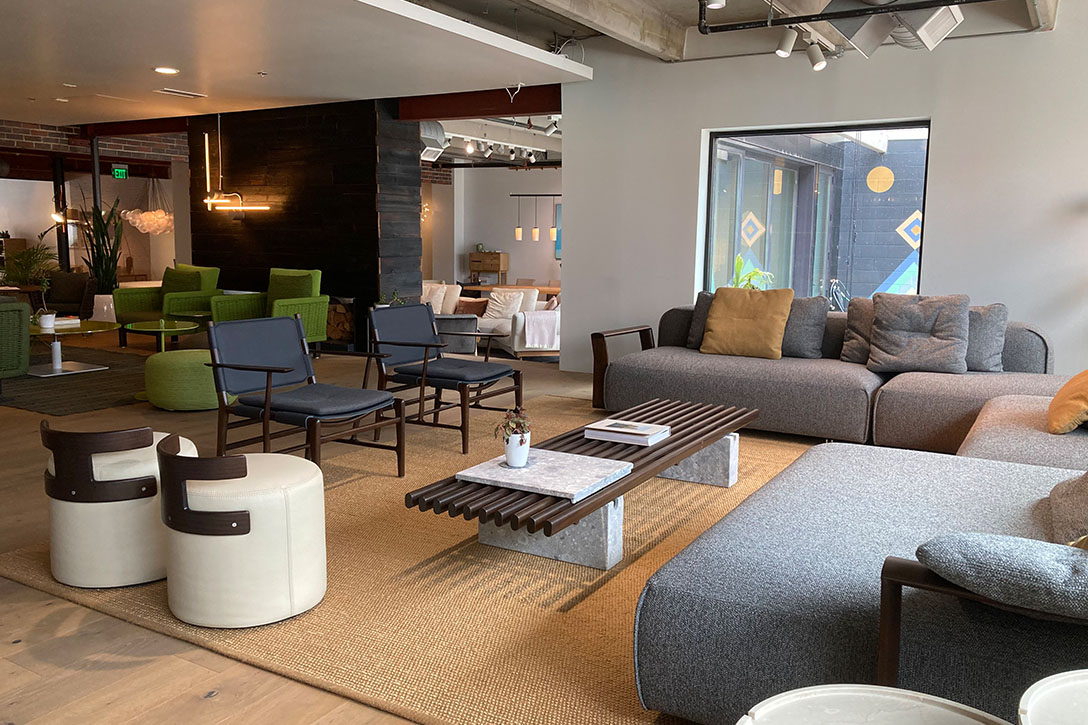 exteta outdoor furniture vignette at studio como denver