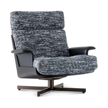 Daiki Swivel Bergère Armchair