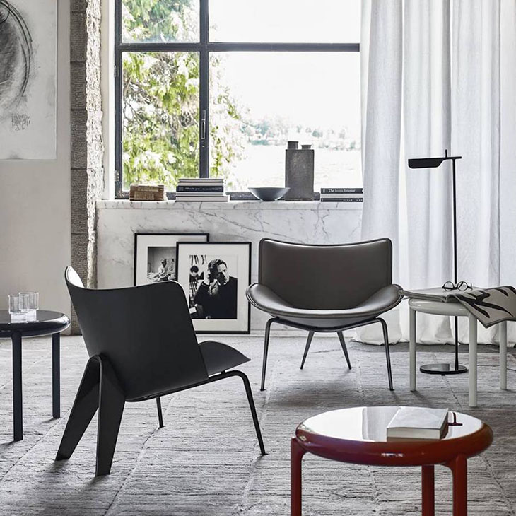 b&b italia maru side table in situ