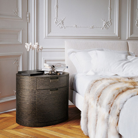 maxalto amphoro bedside table in situ