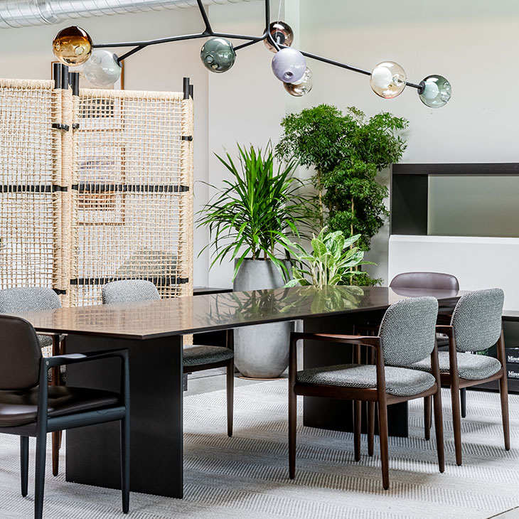 bocci pendant at studio como salt lake city showroom
