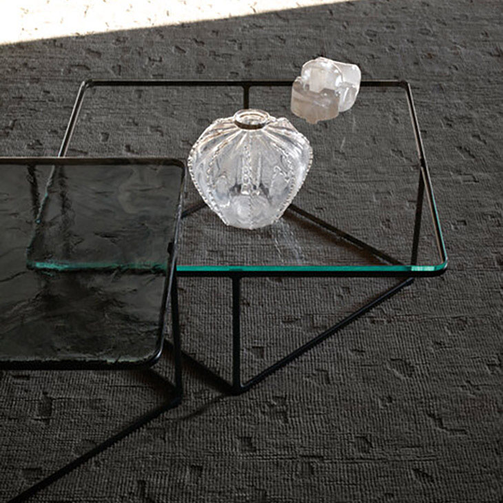 b&b italia lemante small tables in situ