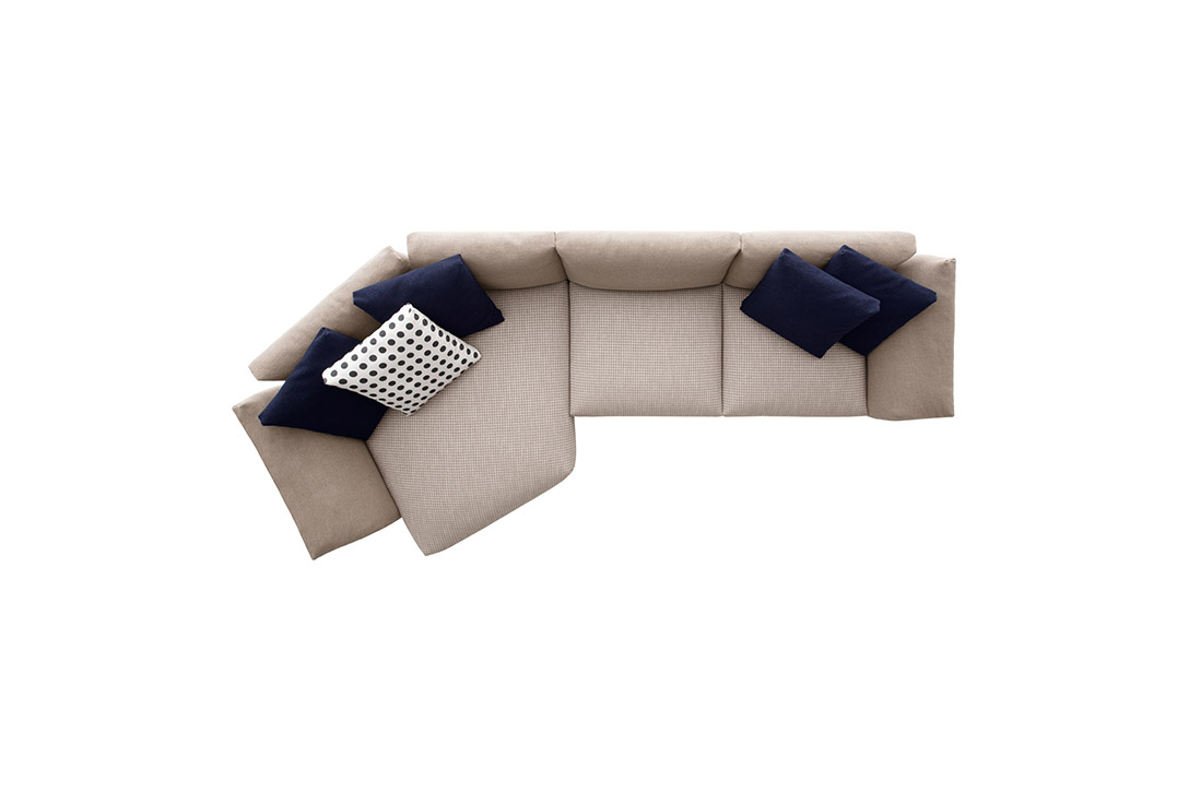 b&b italia dambo sofa bird's eye view