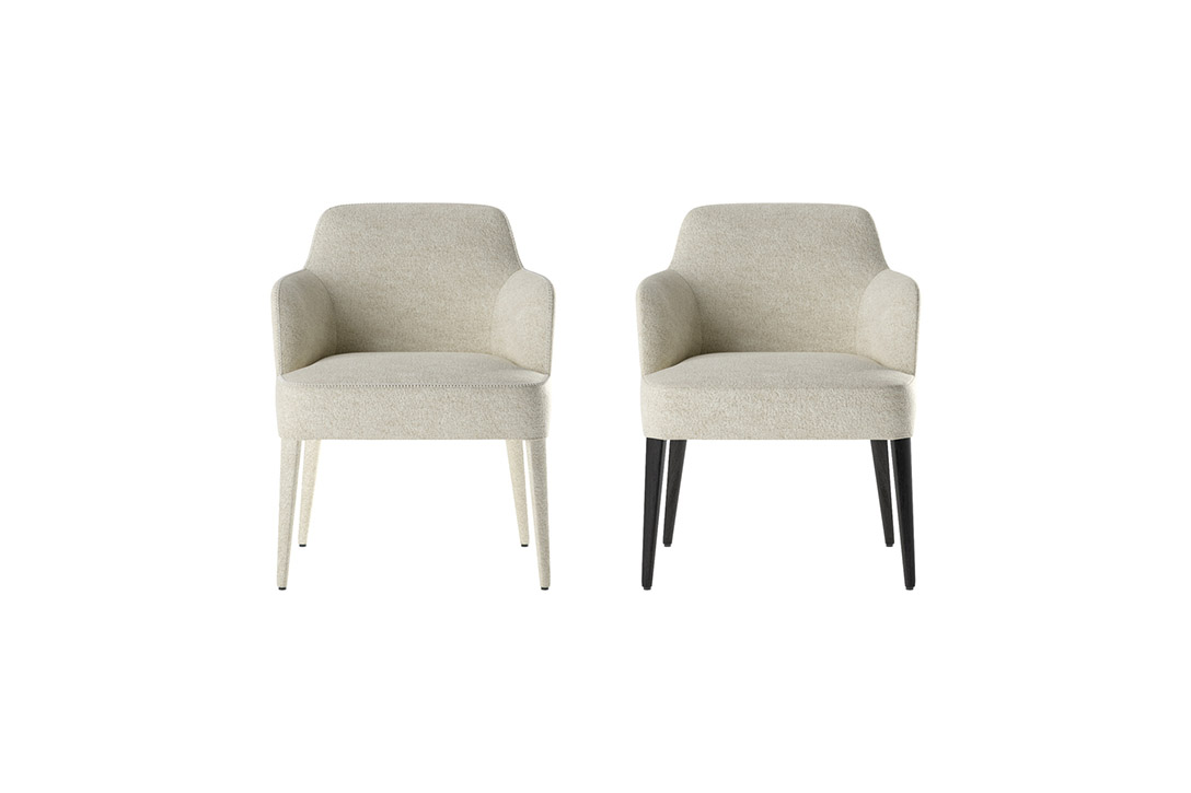 maxalto febo dining arm chairs