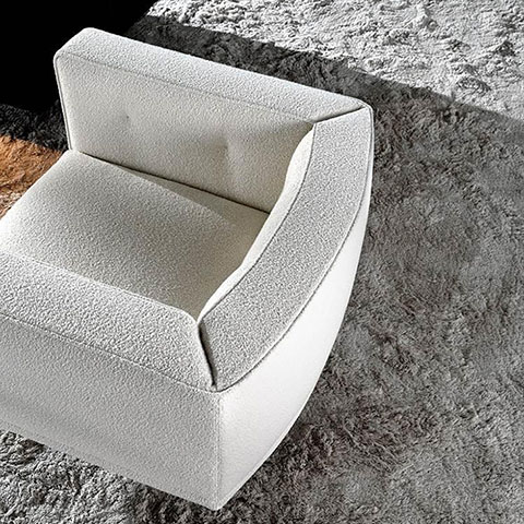 minotti sally armchair in situ