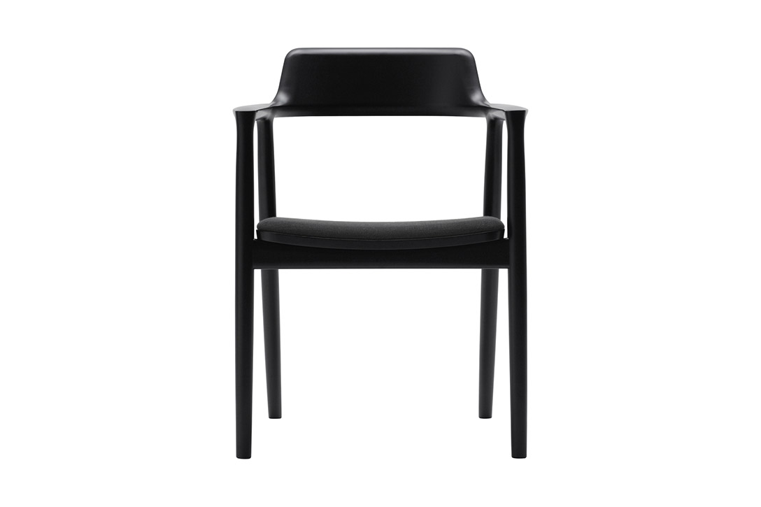 maruni hiroshima dining armchair beech ec1