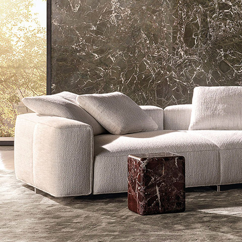 minotti fill side table in situ
