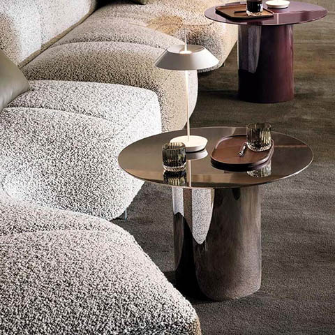 minotti tokie coffee tables in situ