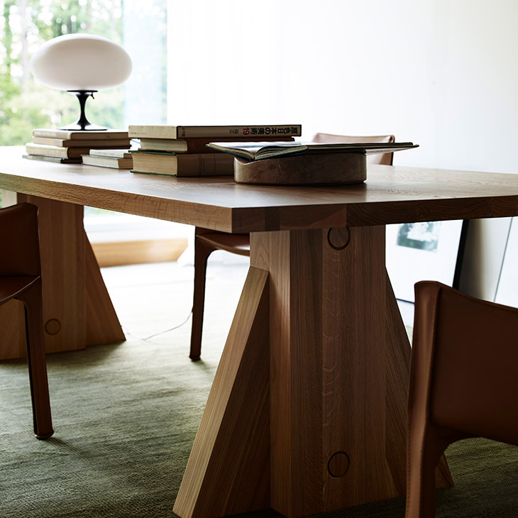 archivism elmyr dining table in situ