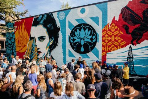 Shepard Fairey's "One Earth": 212GALLERY Hosts Artist's Return to Aspen at Studio Como