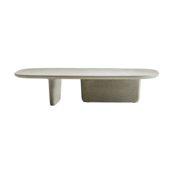 b&b italia tobi-ishi outdoor coffee table in grey cement