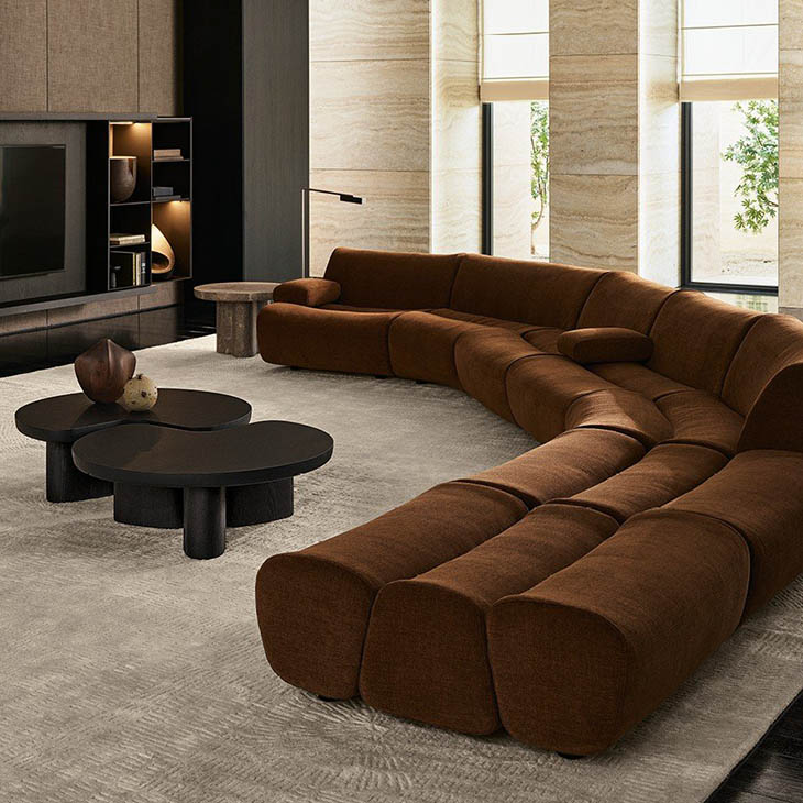 poliform ernest sofa in situ