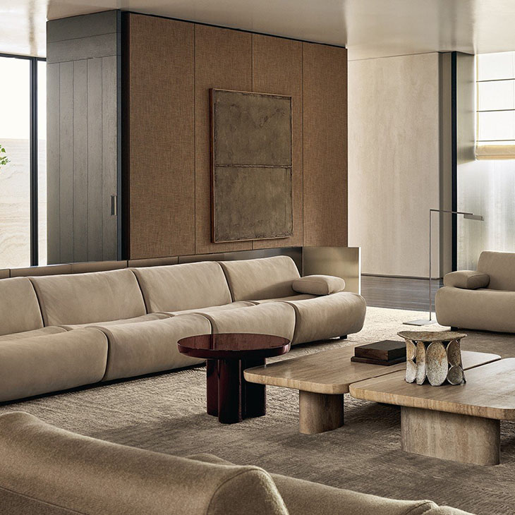 poliform ernest sofa in situ