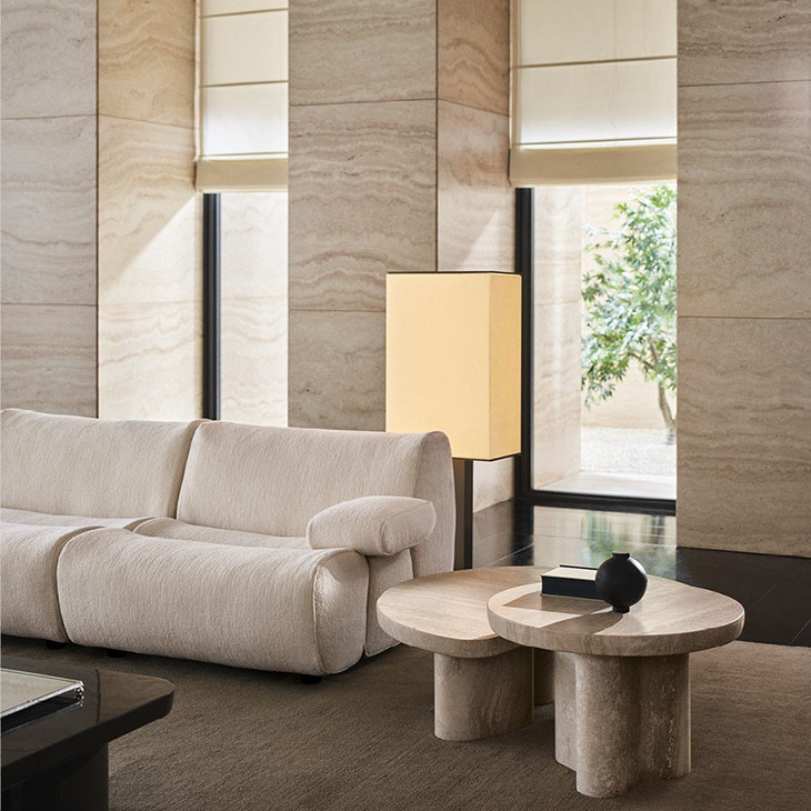 poliform ernest sofa in situ