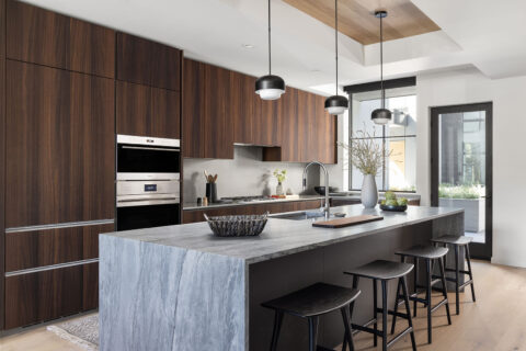 poliform alea kitchen at the glenwood jackson hole, wy