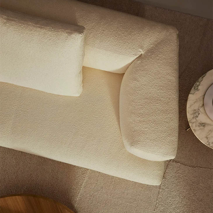 flexform loungescape sofa in situ
