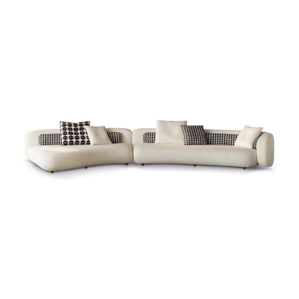minotti bezier sofa