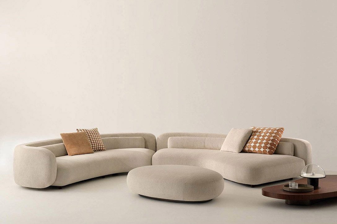 minotti bezier sofa